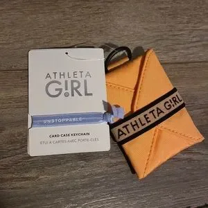 Athleta Accessories Nwt Orange Athleta Girls Card Case